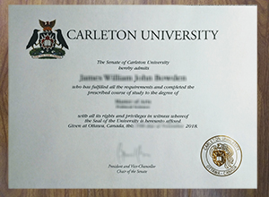 Carleton University diploma