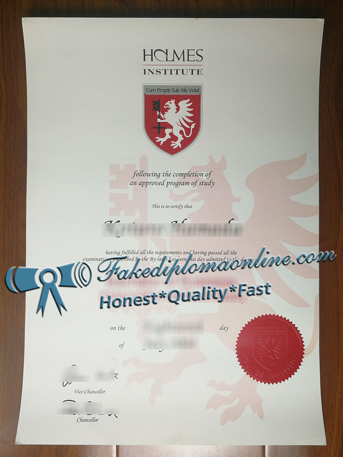 Holmes Institute degree
