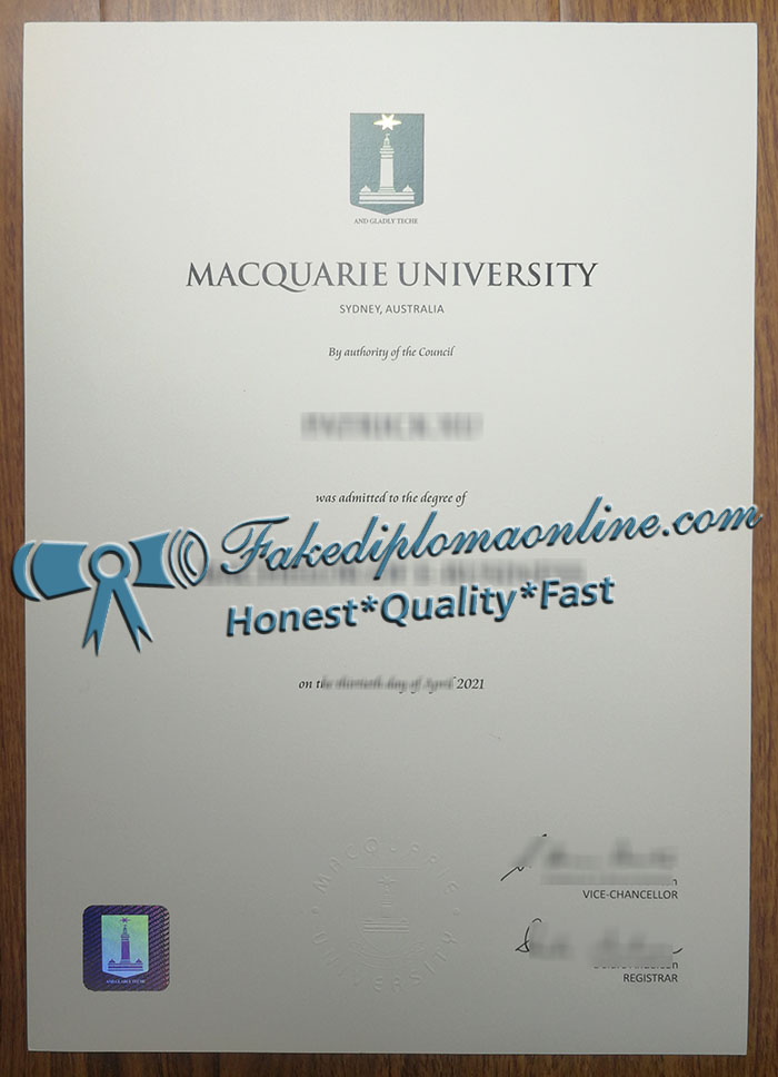 Macquarie University degree