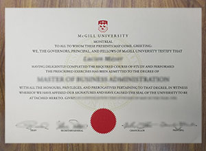 McGill University degree