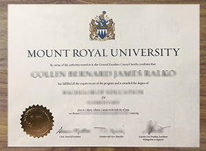 Mount Royal University degree