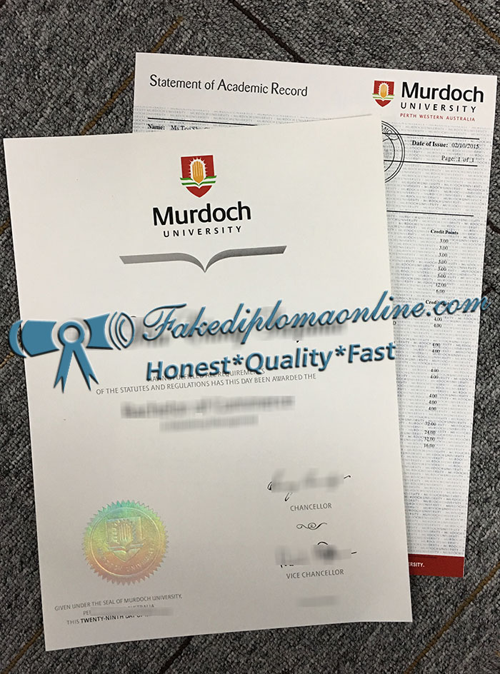 Murdoch University transcript