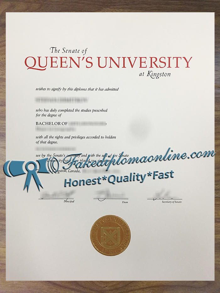 Queen's University at Kingston degree