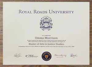 Royal Road University diploma