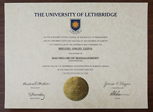 University of Lethbridge diploma