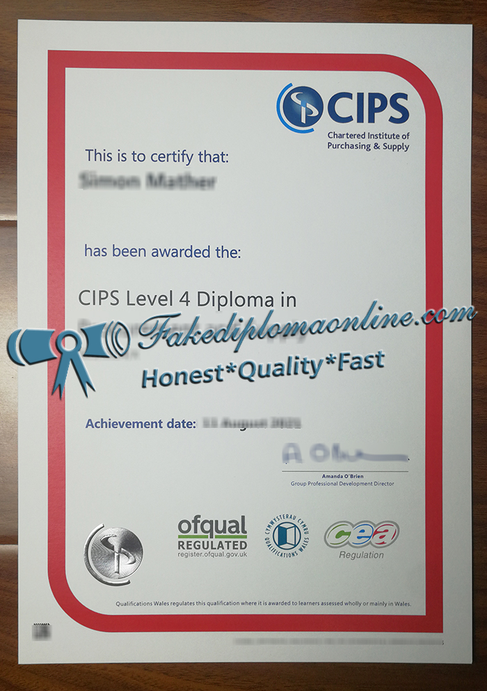 CIPS Level 4 Diploma