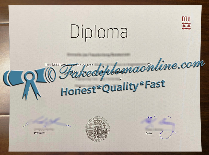 Danmarks Tekniske Universitet diploma