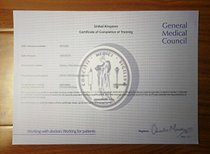 General Medical Council certificate