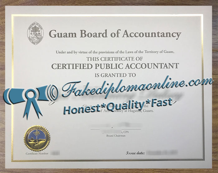 Guam CPA license