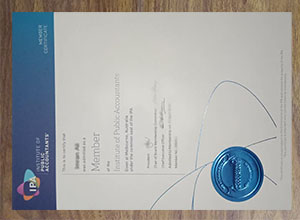 IPA certificate