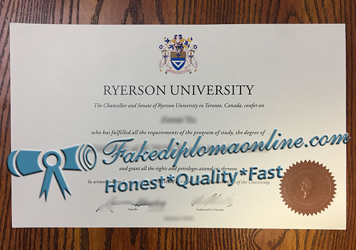 Ryerson University degree
