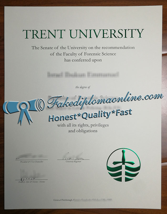 Trent University degree