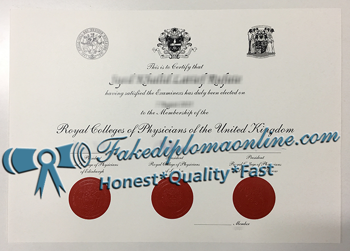 MRCP certificate