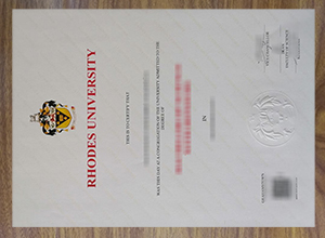 Rhodes University degree