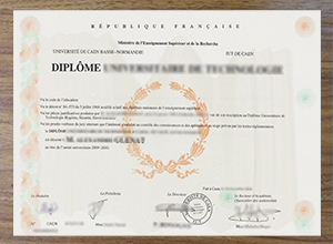 Université de Caen-Normandie diploma