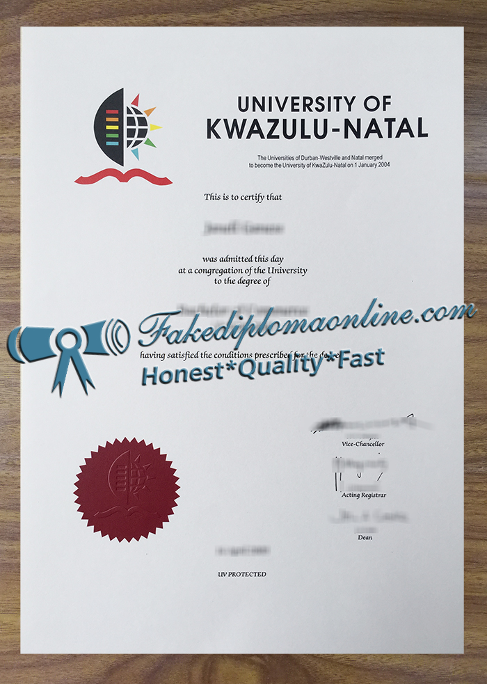 University of KwaZulu Natal degree