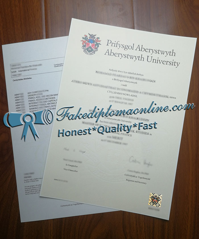 Aberystwyth University diploma
