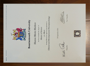 Bournemouth University diploma