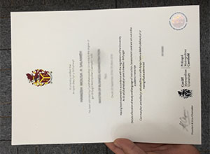 Cardiff Metropolitan University diploma