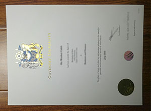 Coventry University diploma