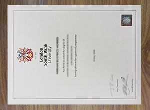 London South Bank University diploma