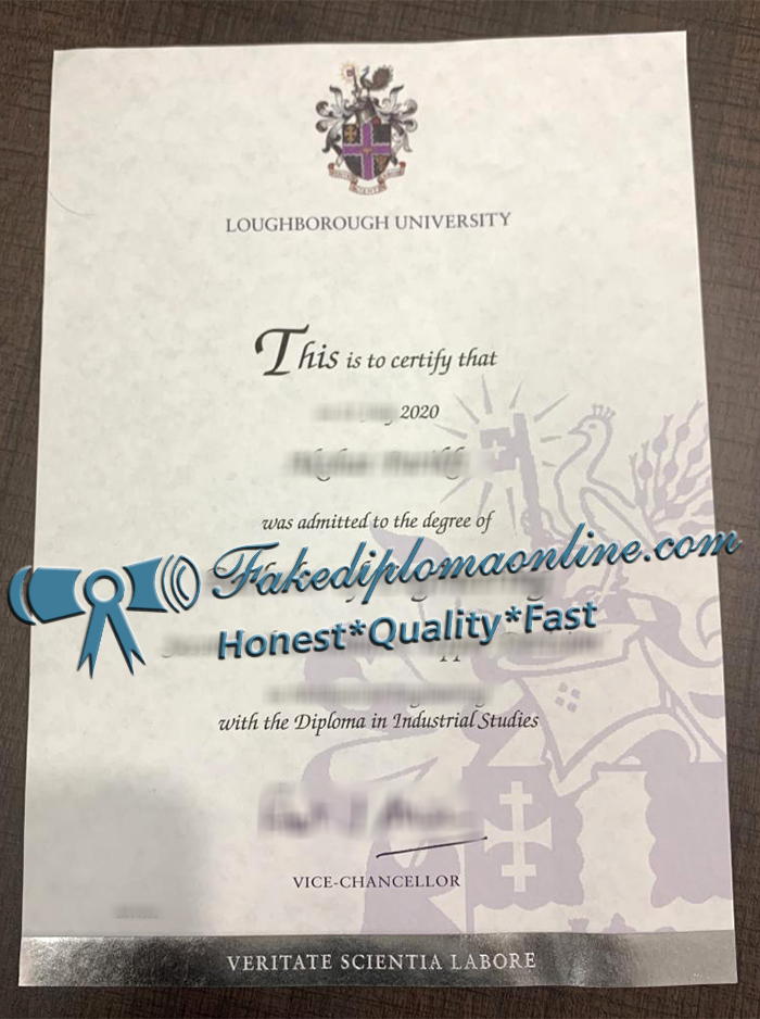 Loughborough University diploma