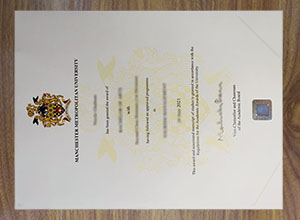 Manchester Metropolitan University diploma