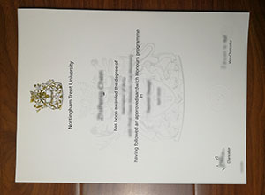 Nottingham Trent University diploma