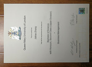 Queen Mary University London diploma