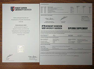 Robert Gordon University diploma