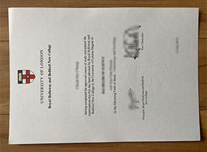 Royal Holloway diploma