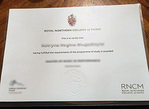 Royal Northern College of Music diploma