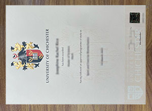 University of Chichester diploma