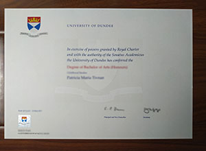 University of Dundee diploma