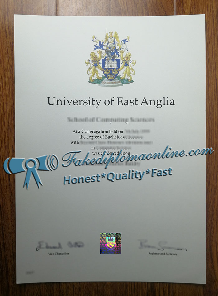 University-of-East-Anglia-diploma