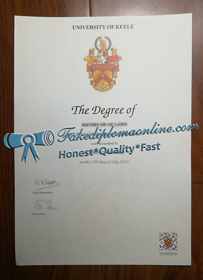 University-of-Keele-diploma
