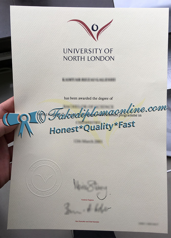 University of North London diploma