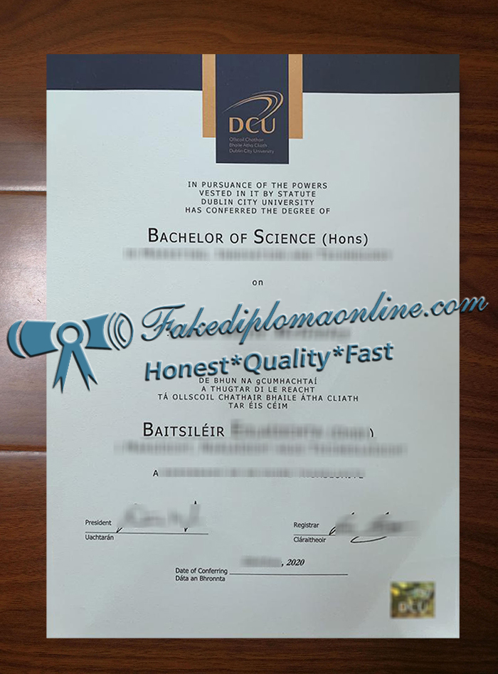 Dublin City University degree