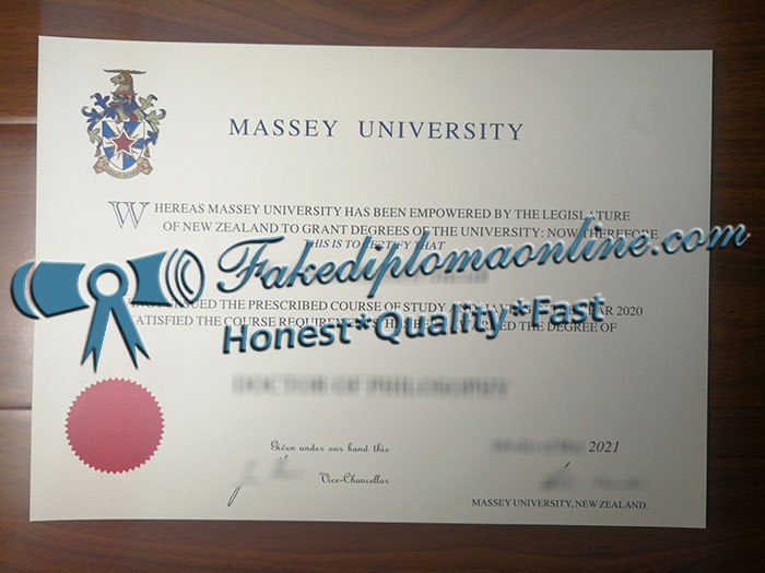 Massey-University-diploma