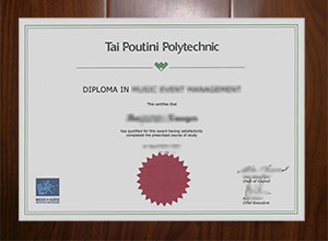 Tai Poutini Polytechnic diploma