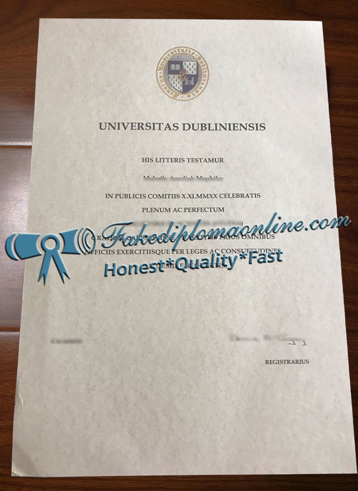 Universitas-Dubliniensis-diploma