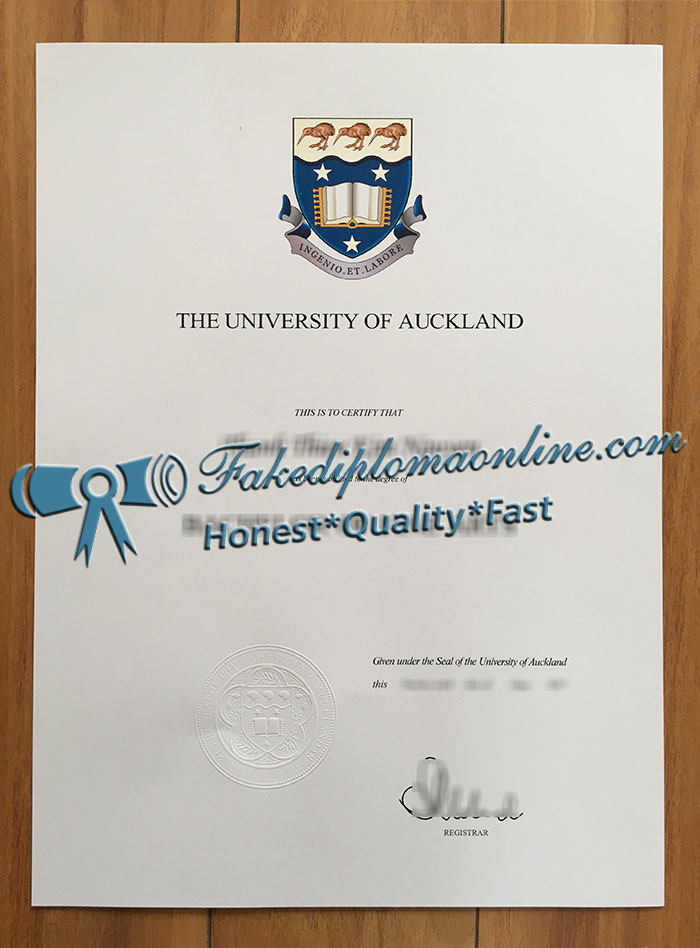 University of Auckland degree