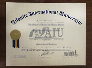 Atlantic International University diploma