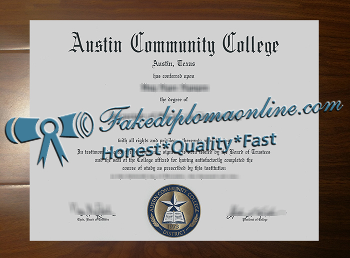 Austin Community College diploma