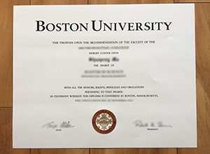 Boston University degree