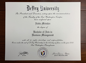 DeVry University degree