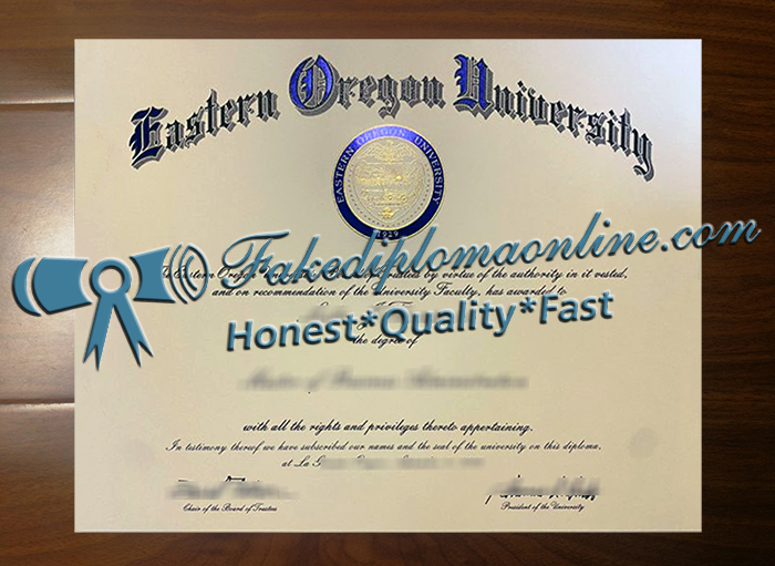 Eastern Oregon State College degree