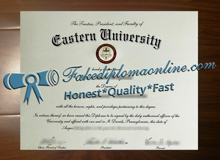 Eastern University degree