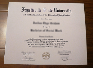 Fayetteville State University diploma