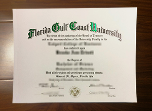 Florida Gulf Coast University diploma